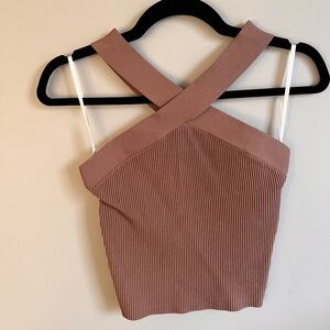 Babaton Halter-Neck Tank Top